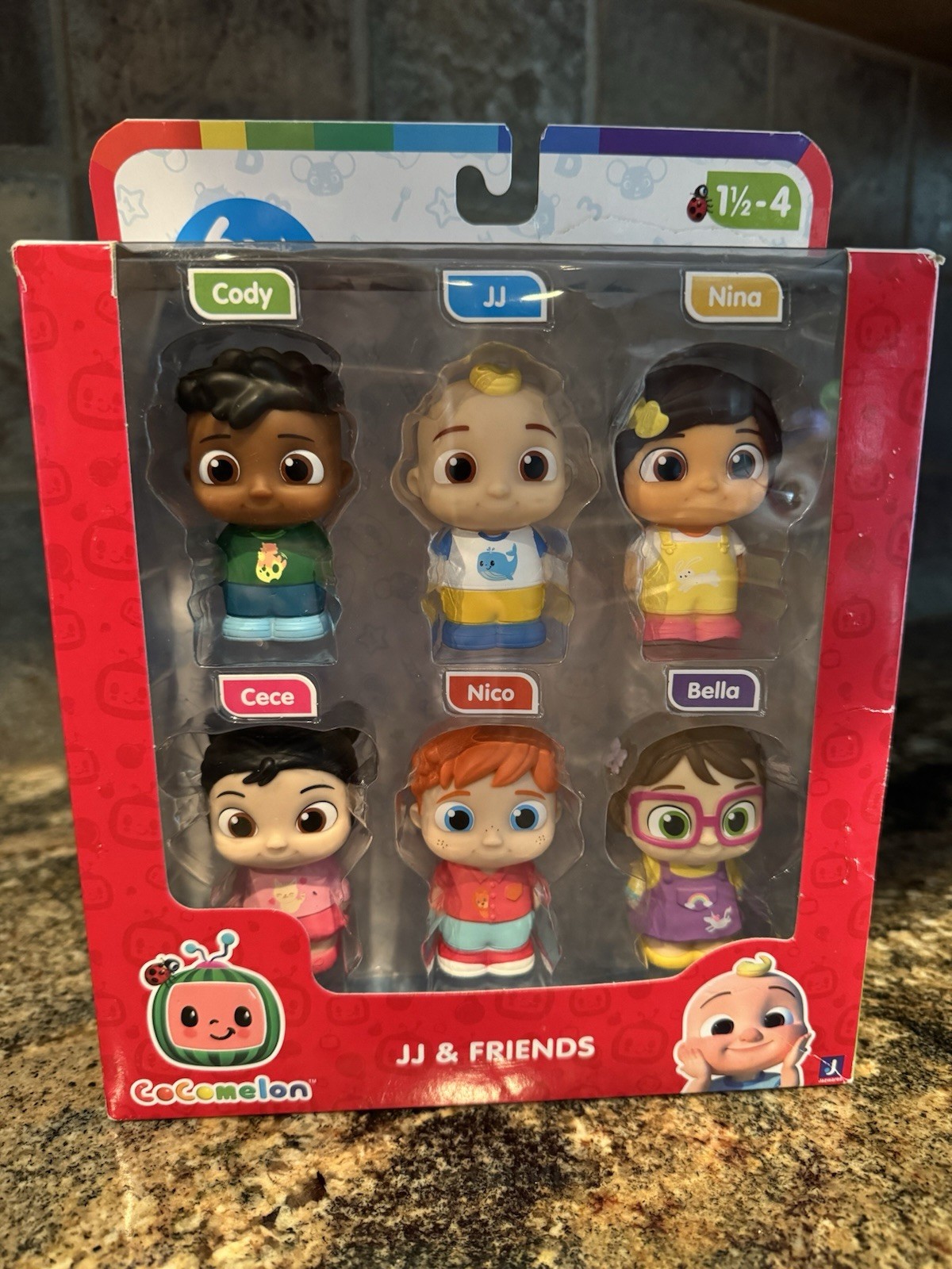 CoComelon JJ & Friends 6 Pack (Cece, Nico, Bella, Cody, Nina, JJ)