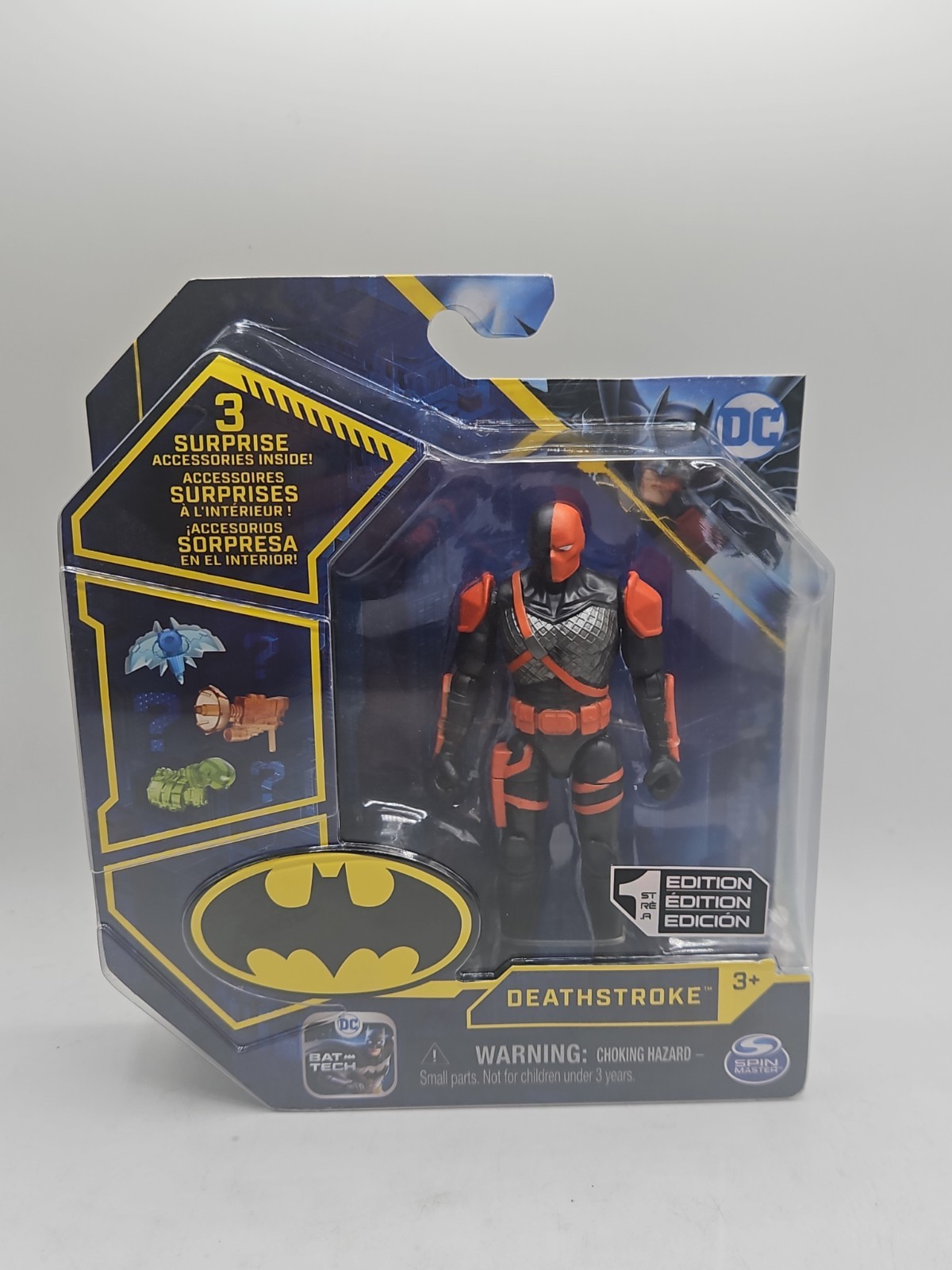 Spin Master DC 4&Prime; Deathstroke Action Figure 1st Edition (2021) Death Stroke