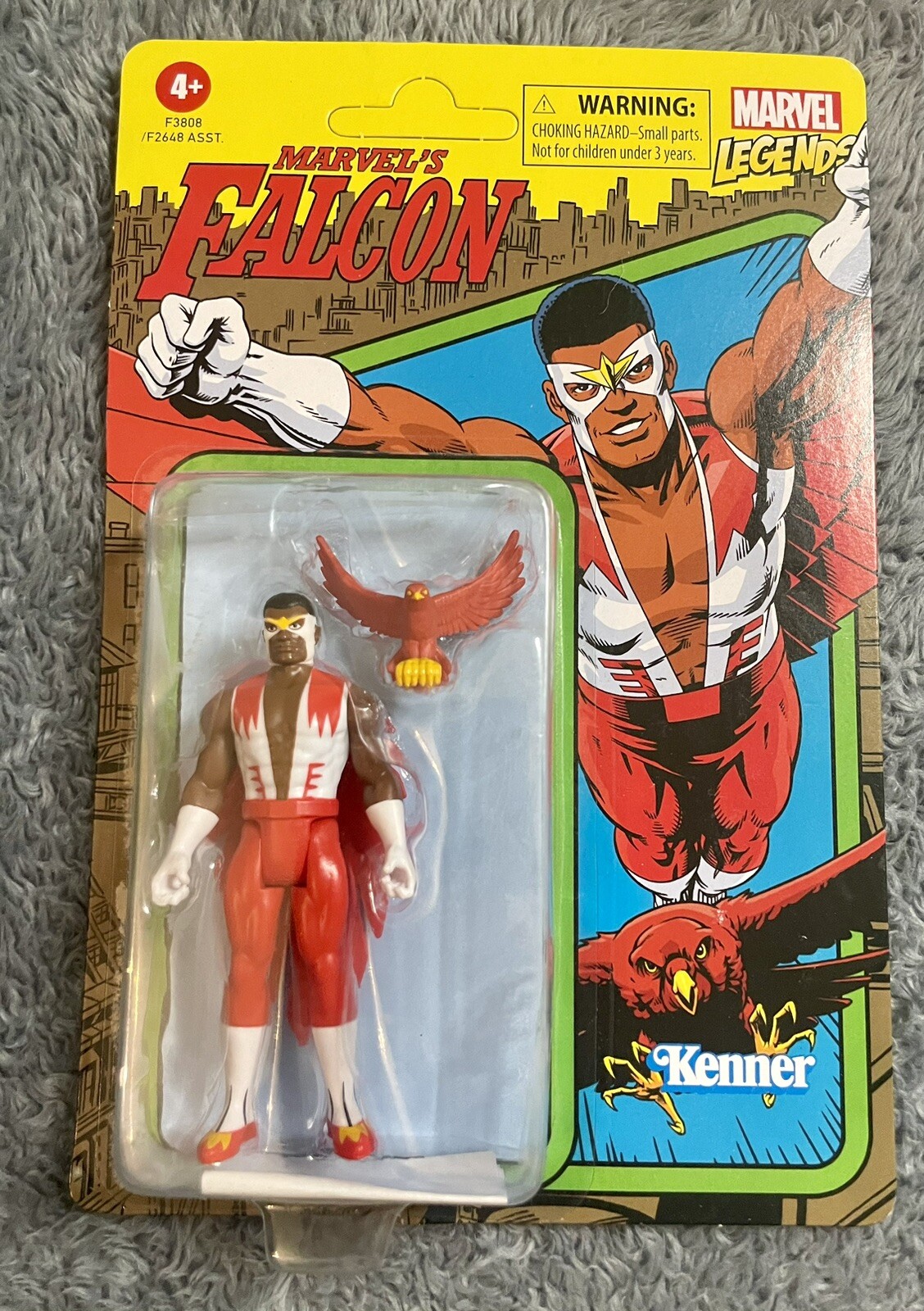 Marvel Legends FALCON Retro 3.75&Prime; Action Figure Hasbro Kenner New 2022 Unpunched