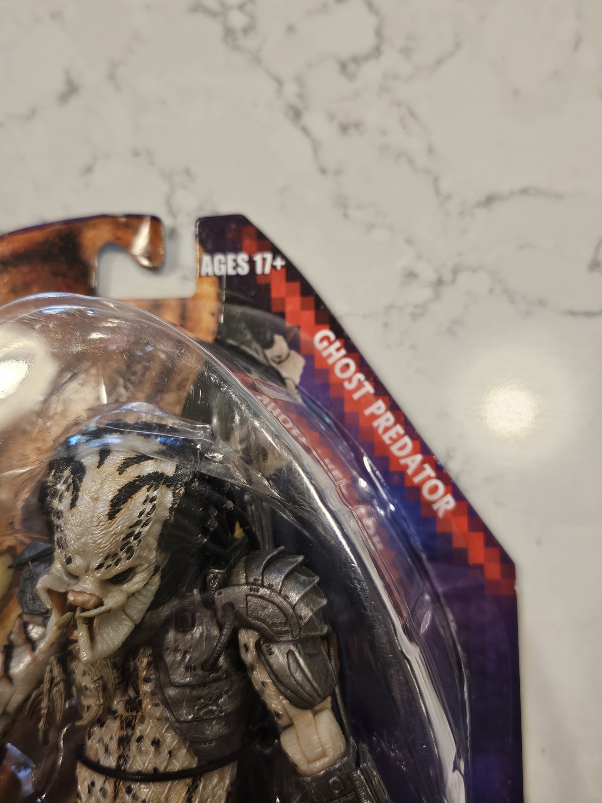 NECA Predator Series 16 Ghost Predator 7&Prime; Action Figure 100% Authentic Rare MOC