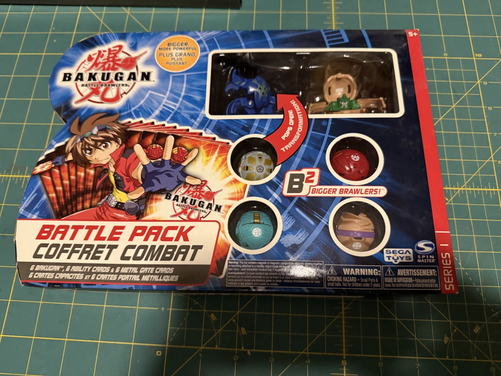 BAKUGAN MULTI PACK FIGURES SERIES 1 BRAND NEW ON CARD FREE SHIP USA ONLY