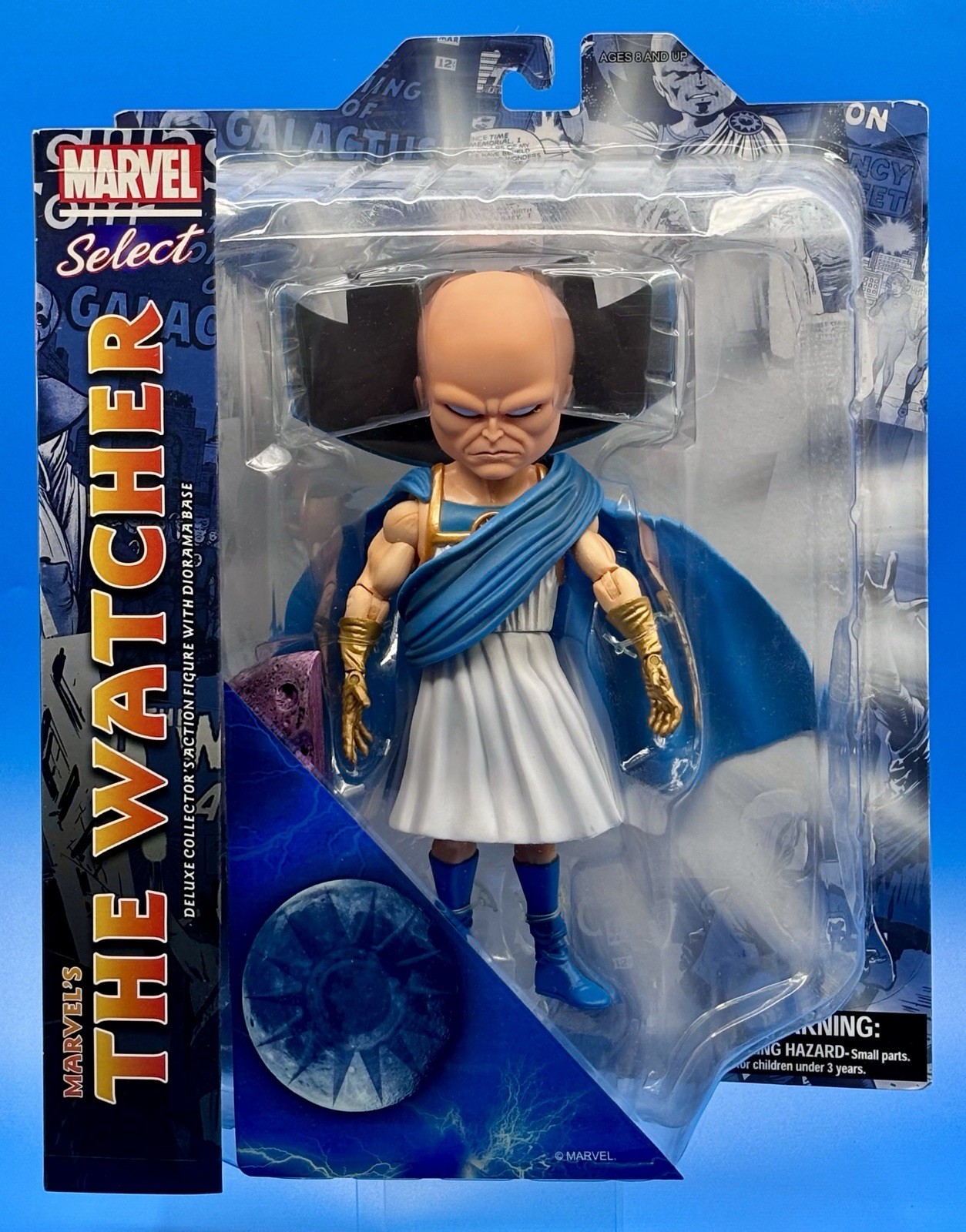 Marvel Select The Watcher(Uatu) Diamond Select MIB 7” Figure Sealed Diorama Base