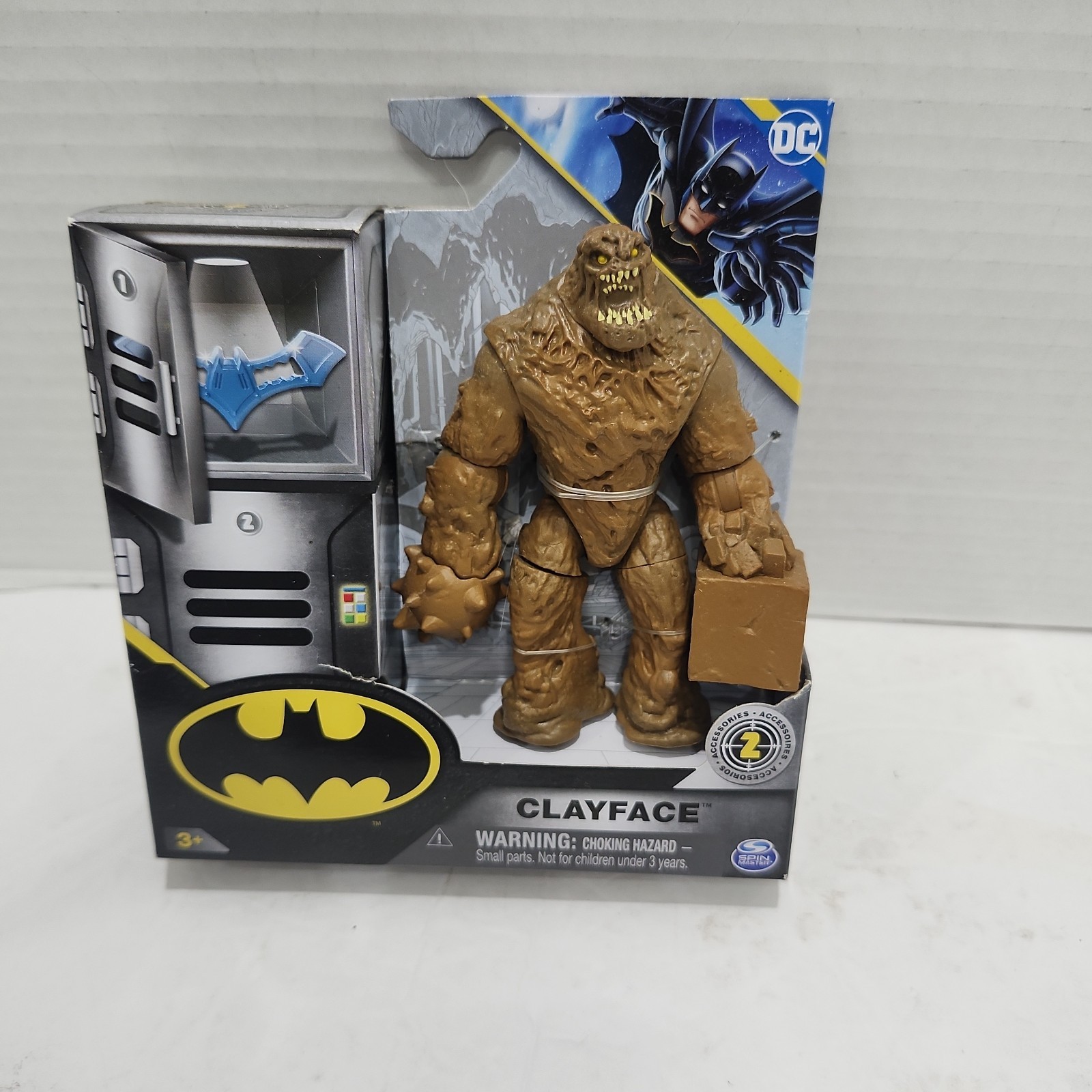 Clayface – Sealed 4&Prime; Inch series Action figure – DC Batman series Spin Master