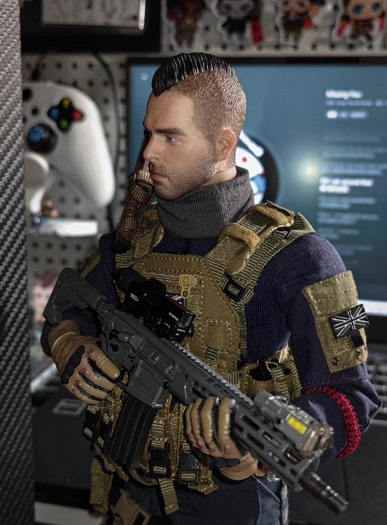 Easy&Simple GA1009 BRAVO7-1 John MacTavish Soap Kill Or Capture 1/6Action Figure