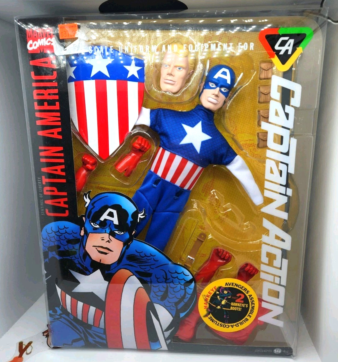 Marvel Captain America Captain Figure Uniform Round 2 CA1003 2011 Near Complete