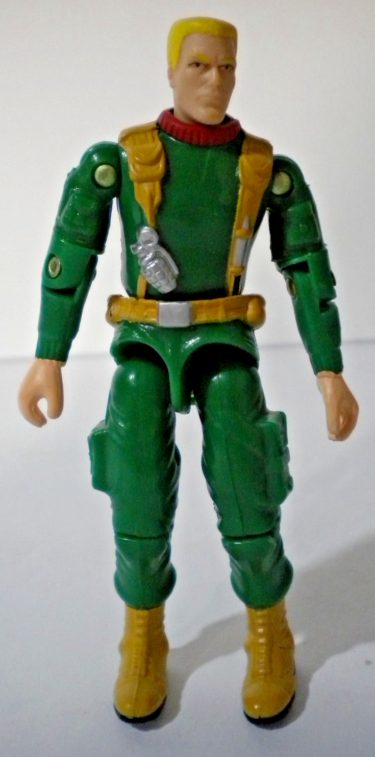 Vintage 2004 GI Joe General Clayton Hawk Abernathy v1 Cobra ARAH Action Figure