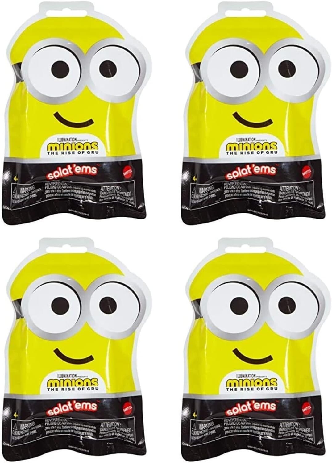 Case of 36 Minions The Rise of Gru Splat’ems Blind Bag Mini Figures – New