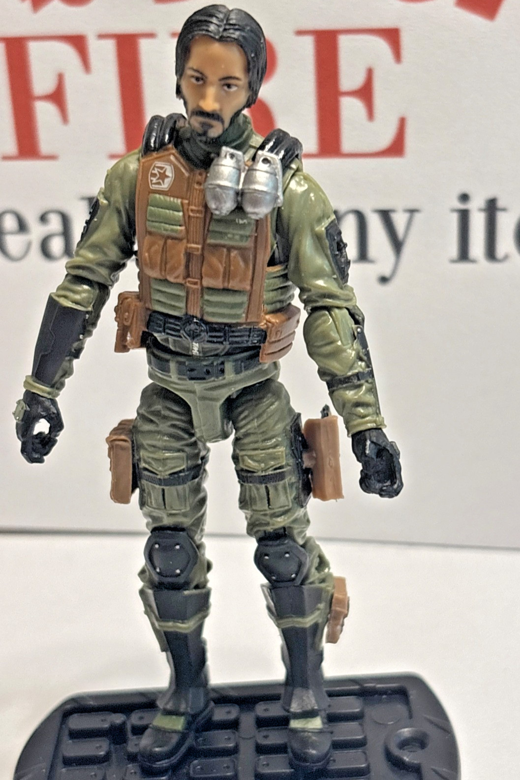 GI Joe custom MTF action figure « Wick » Marauder Task Force.