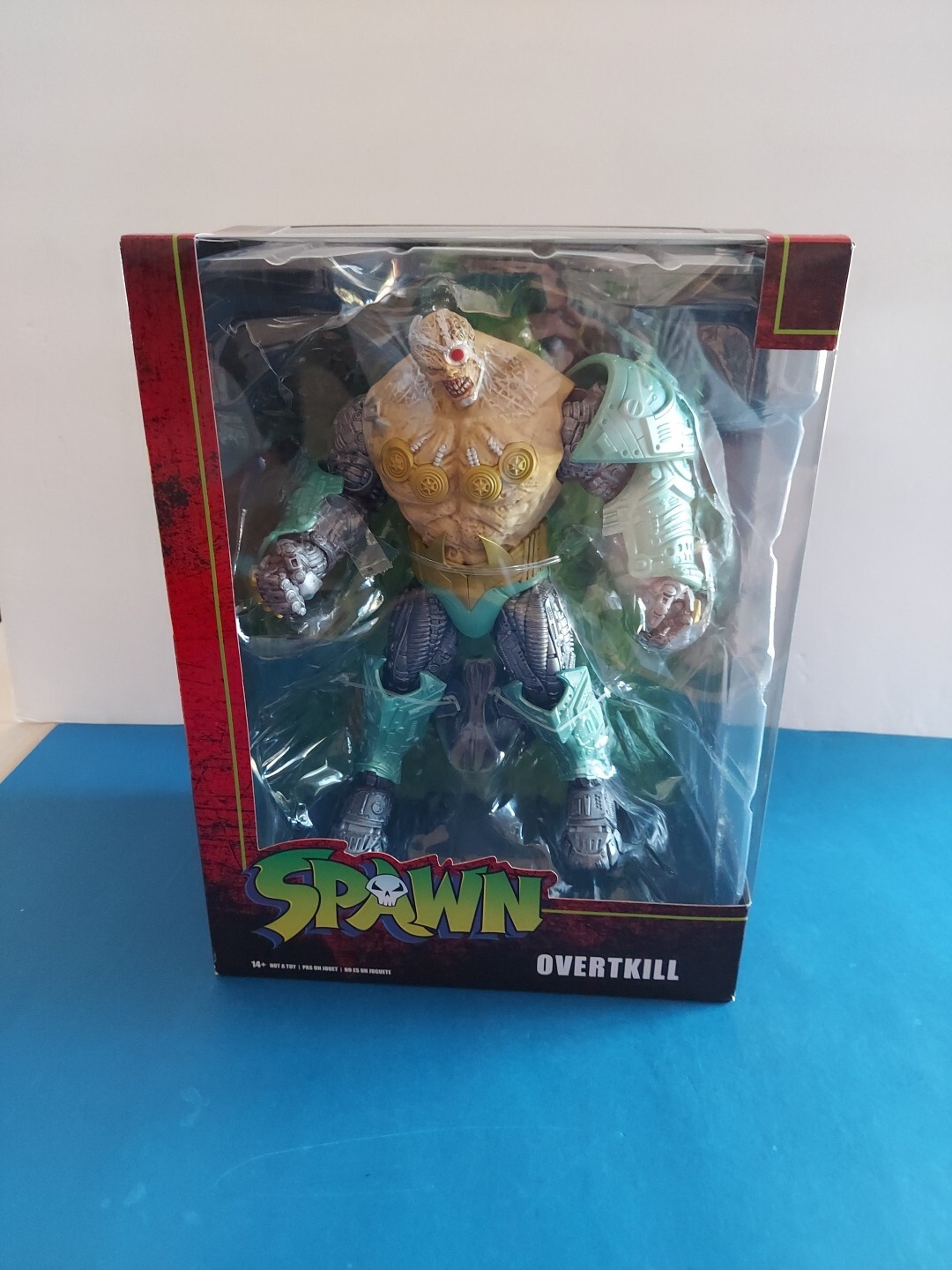 SPAWN MEGAFIG « OVERTKILL » Figure MCFARLANE TOYS 10&Prime; Wave 3 SEALED