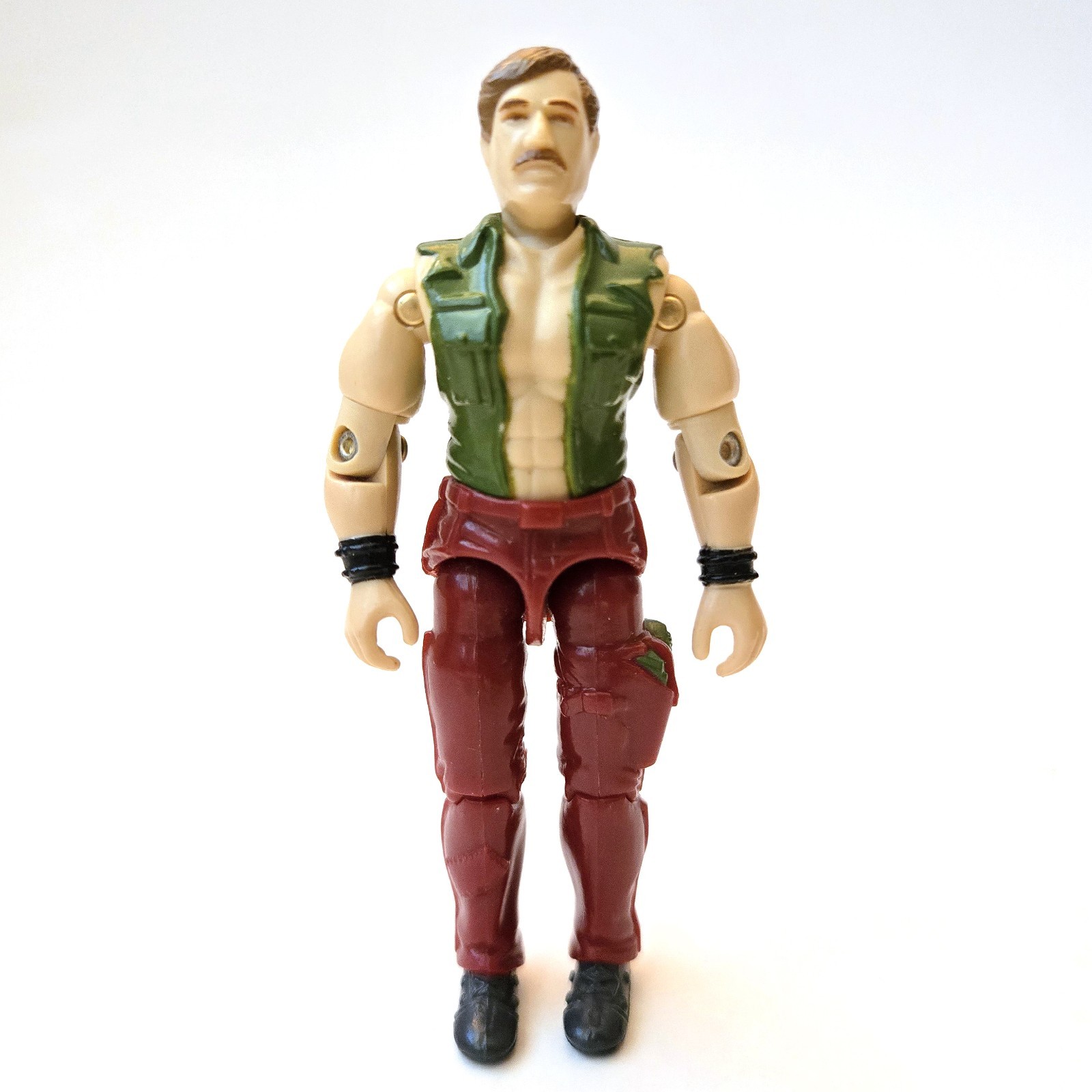 Vintage 1988 Hasbro GI JOE Wildcard Figure Mean Dog Driver – Excellent Condition