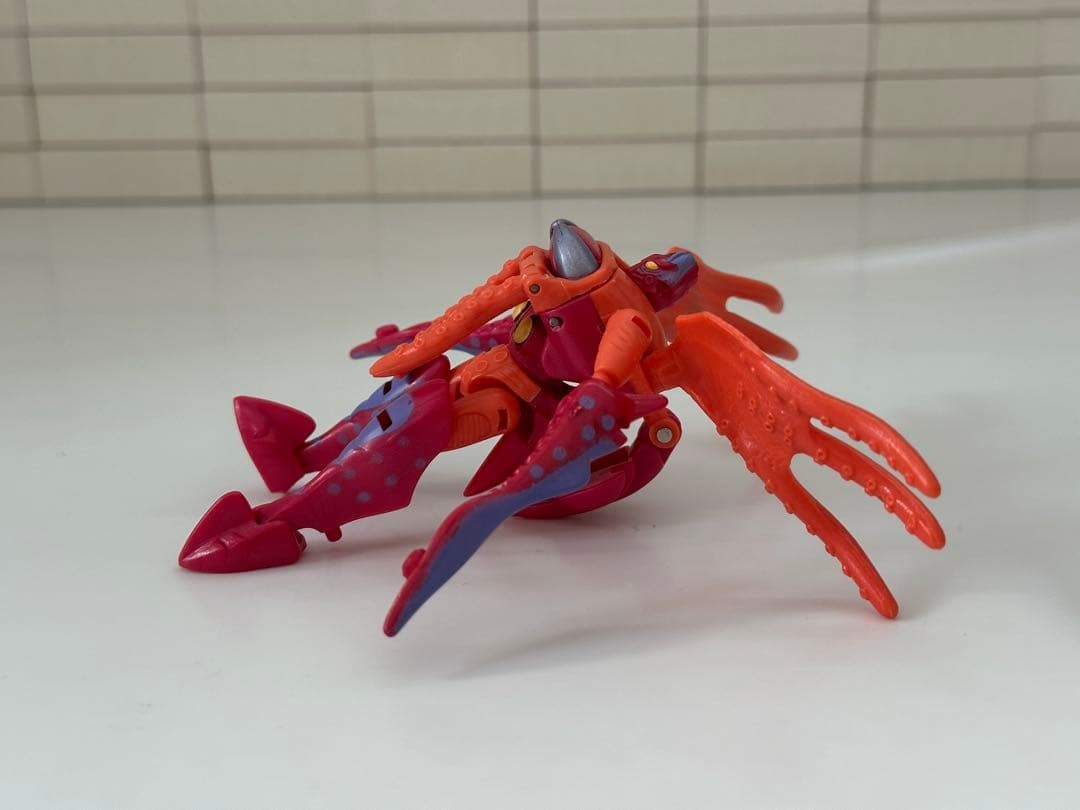 TAKARA TOMY Transformers Beast Wars Claw Jaw Scuba Squid Vintage Action Figure