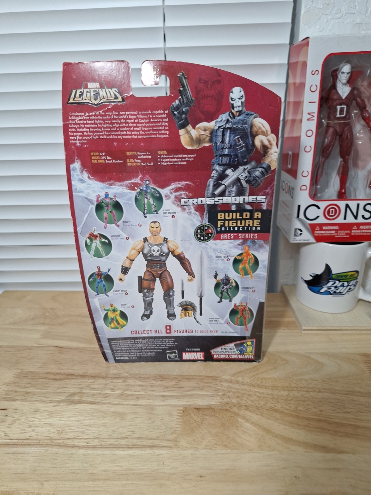 Marvel Legends Crossbones Exclusive Limited Edition BAF Collection Ares Walmart