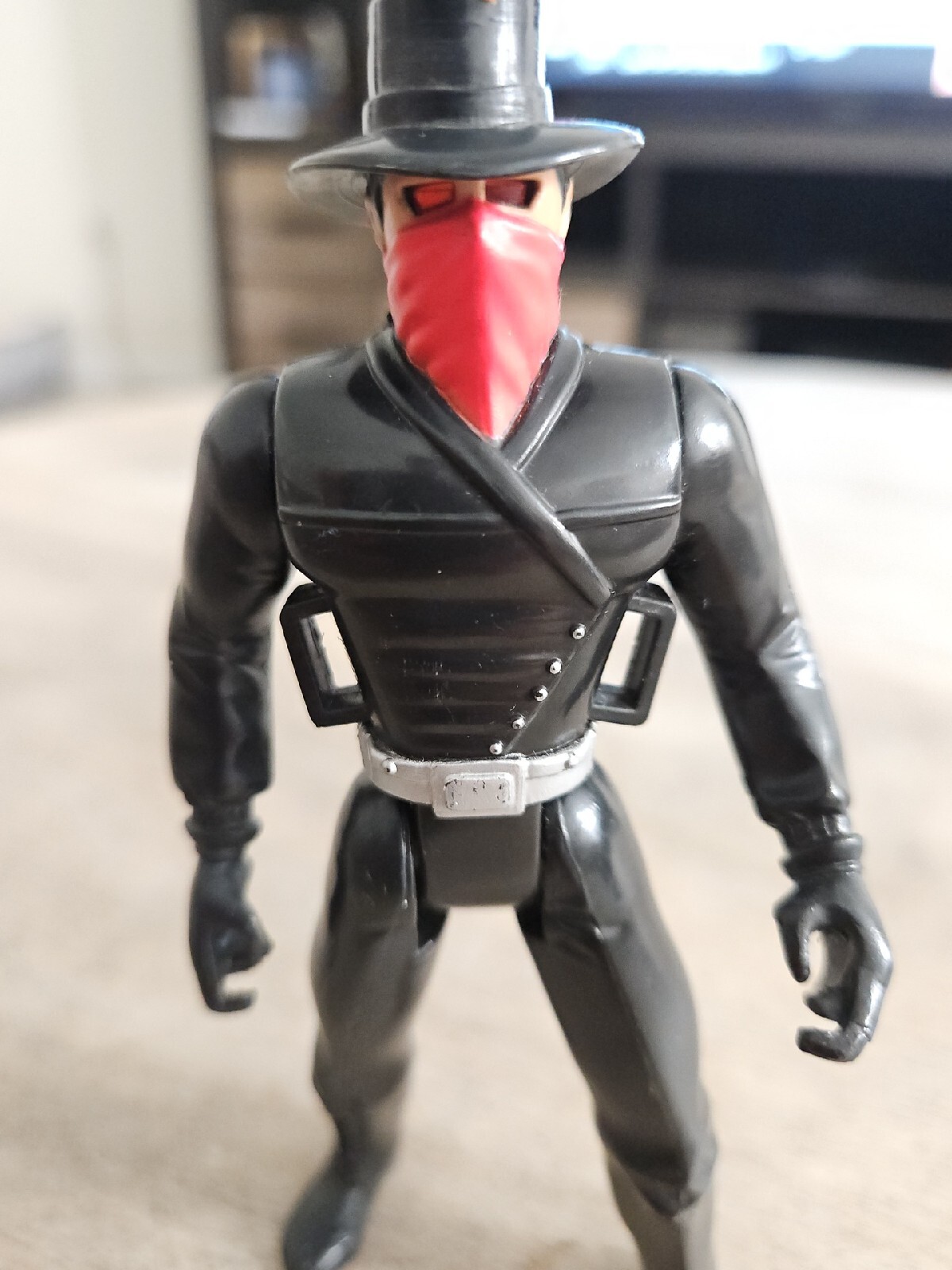 The Shadow Lightning Draw Action Figure Kenner Advance 1994 5&Prime; Gunslinger Cowboy