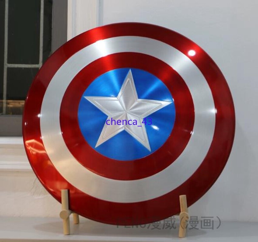 US!! 1PC Marvel Legends Captain America 75th Anniversary 1:1 Metal Shield in Box