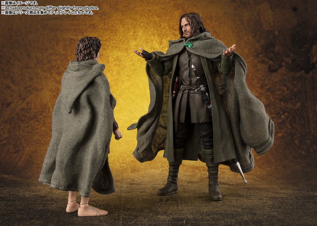 BANDAI S.H.FIGUARTS THE LORD OF THE RINGS ARAGORN 155mm ACTION FIGURE