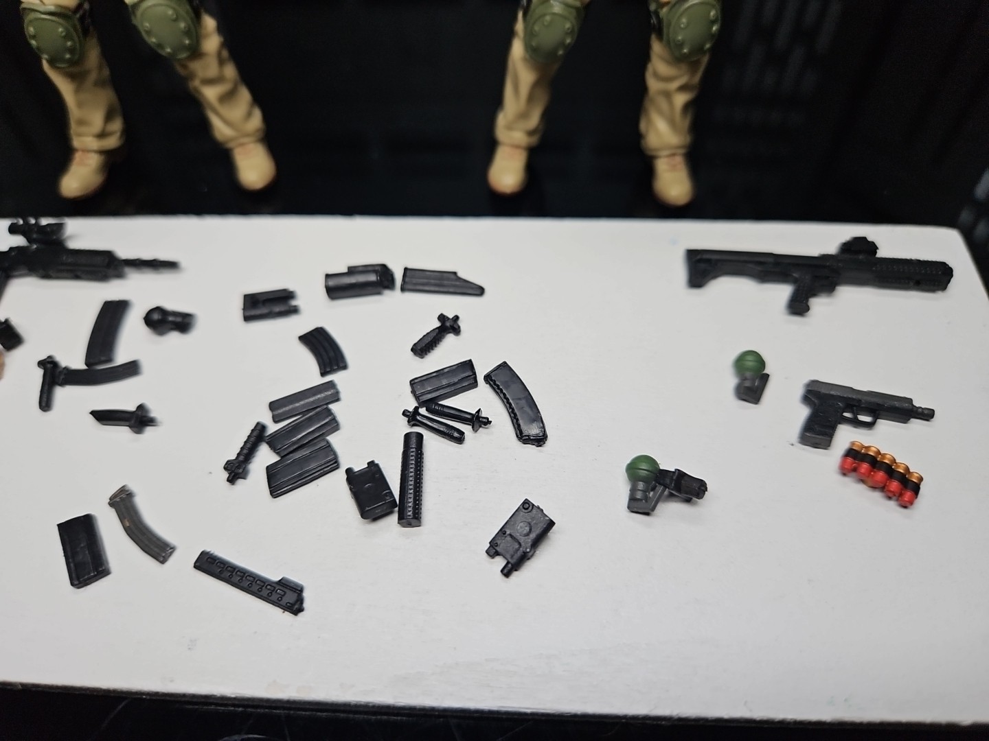 Marauder Task Force MTF figure 1/18 3.75 GI Joe Alt Contract Ops lot of 2 #52
