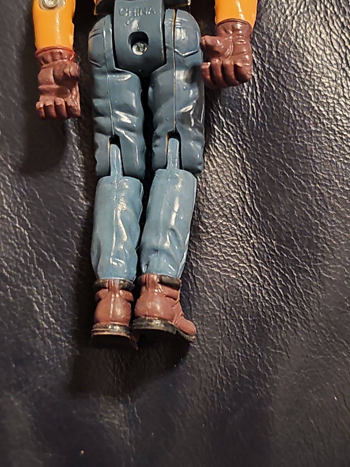 CAT Caterpillar Heavy Equipment Operator Construction Worker Action Figure 4 In.