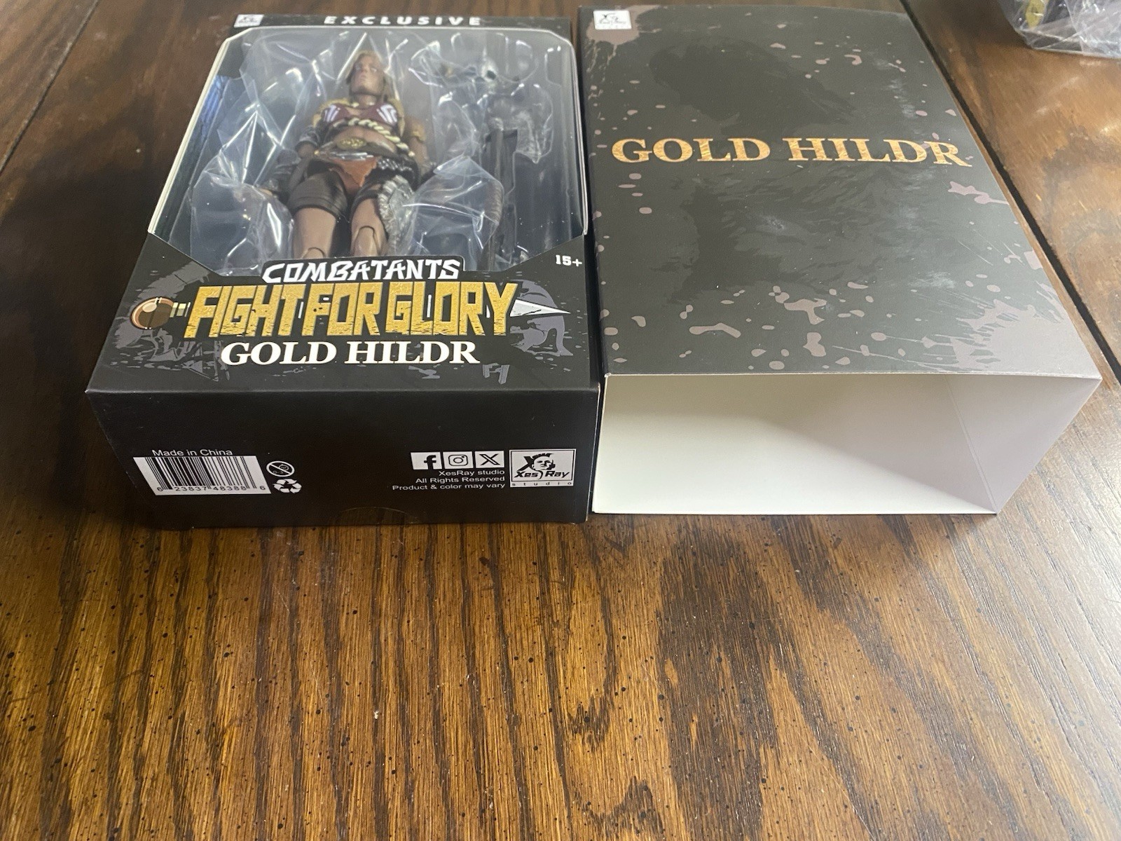 Xesray Studio Combatants Fight For Glory Gold Hildr 1/12 NISB Unopened