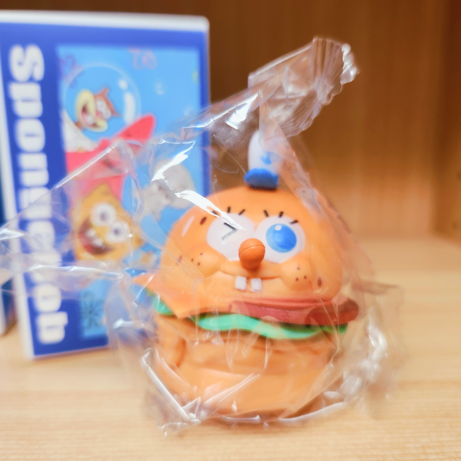 New in Box SpongeBob SquarePants Hamburger Blind Box Figure China TikTok Toy