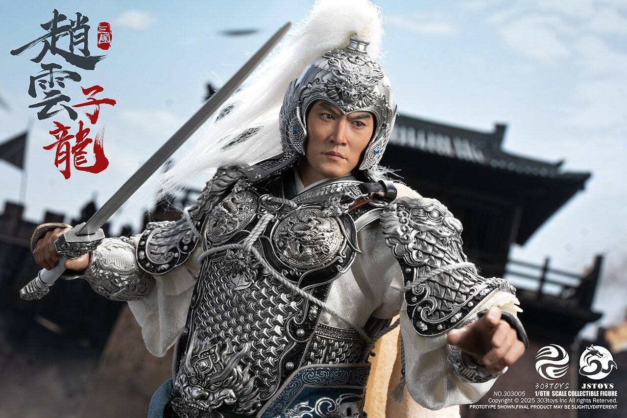 303TOYS x JSTOYS 303005 1/6 Zhao Yun Gratitude Edition Action Figure Soldier Toy