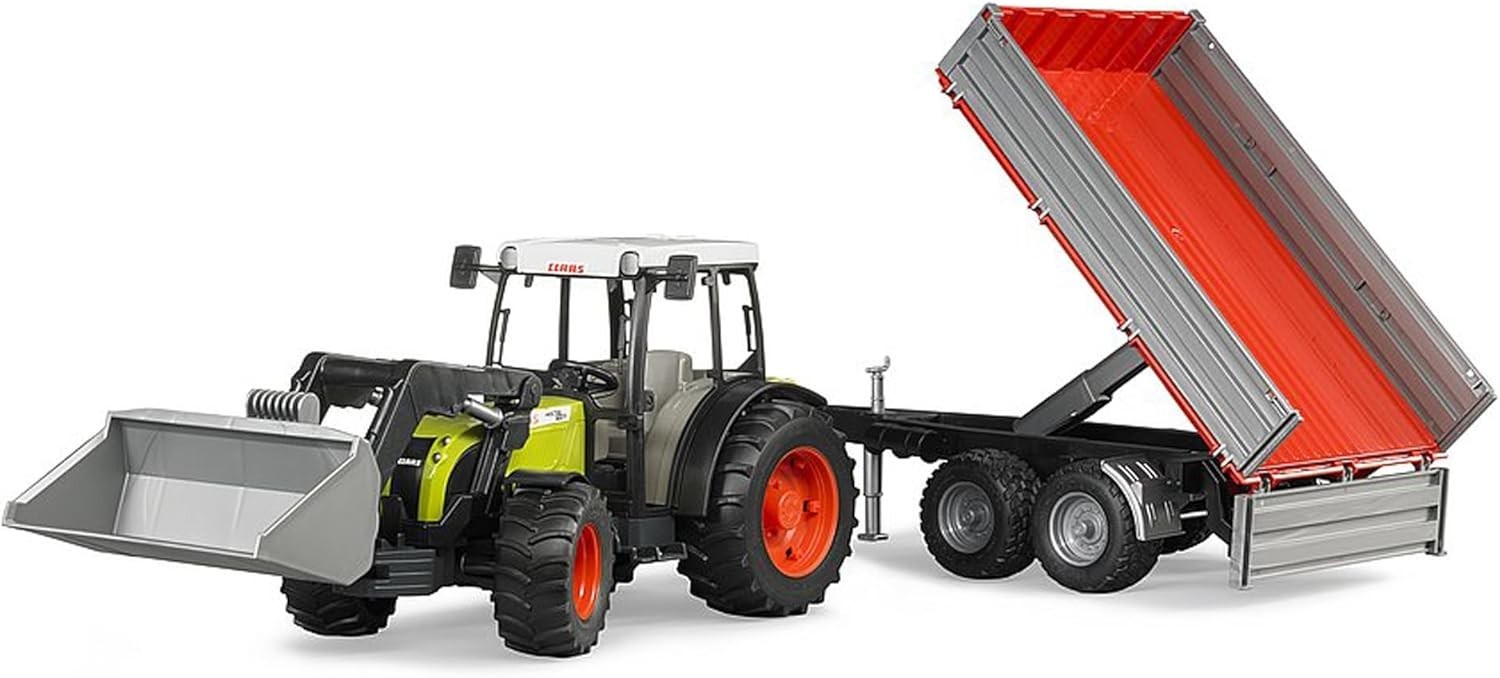 CLAAS Nectis 267 F Farm and Construction Tractor With Frontloader And Tipping…