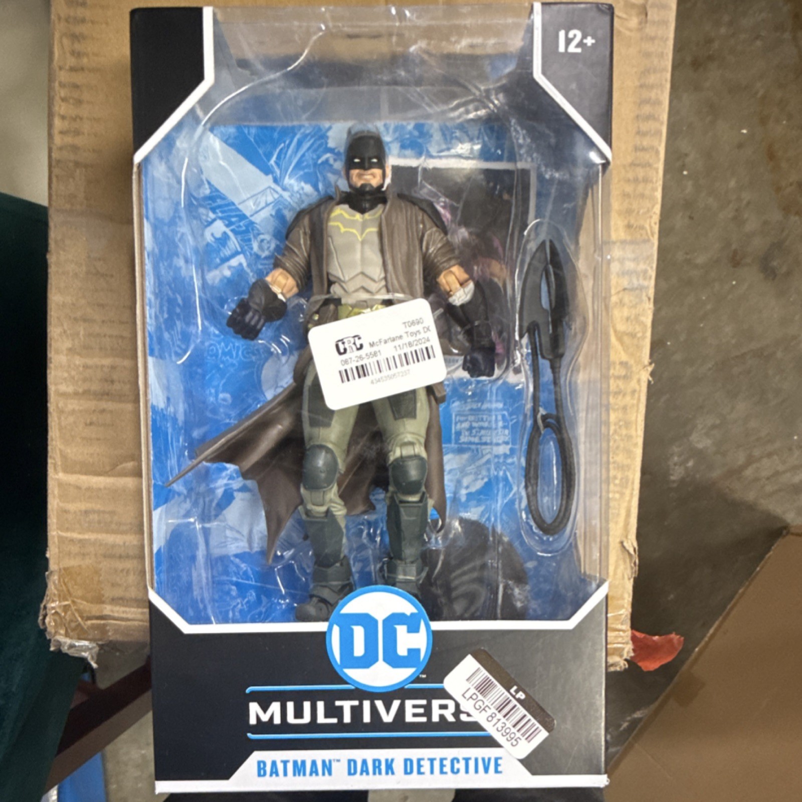 McFarlane Toys DC Multiverse Batman Dark Detective Action Figure Multicolor