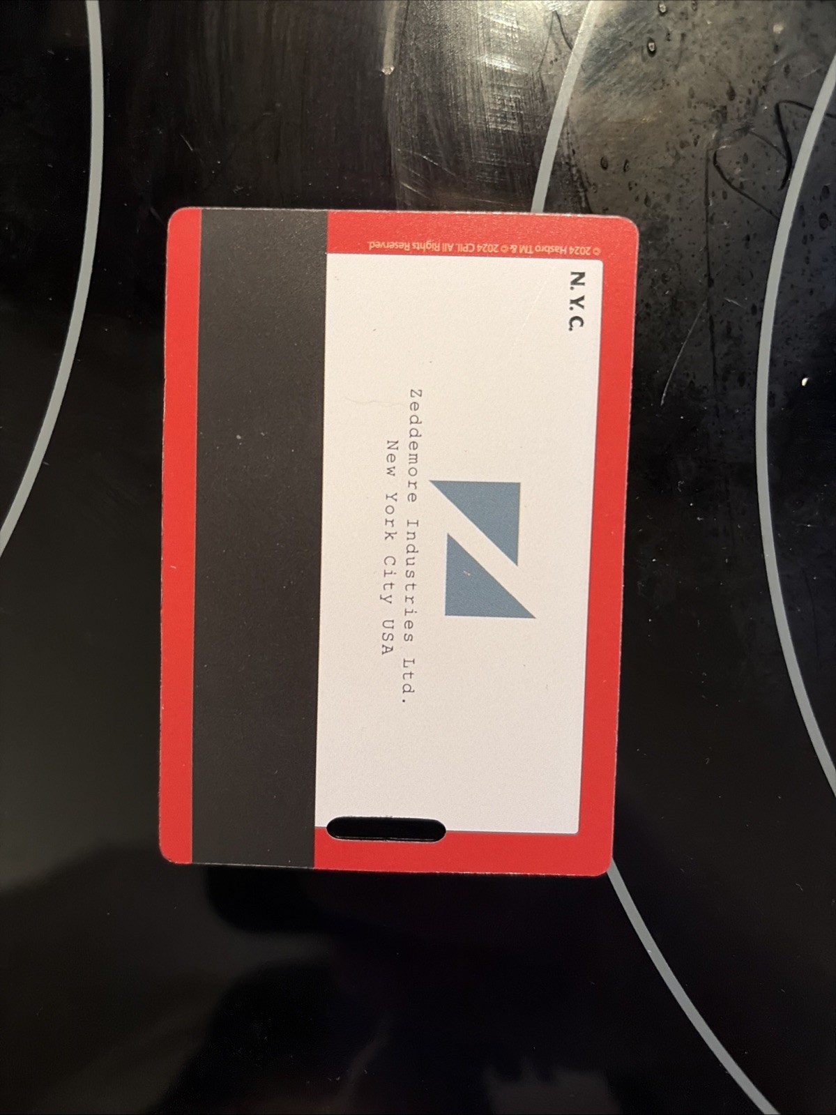 Ghostbusters Haslab Elon Journal Engineering Key Card Extras