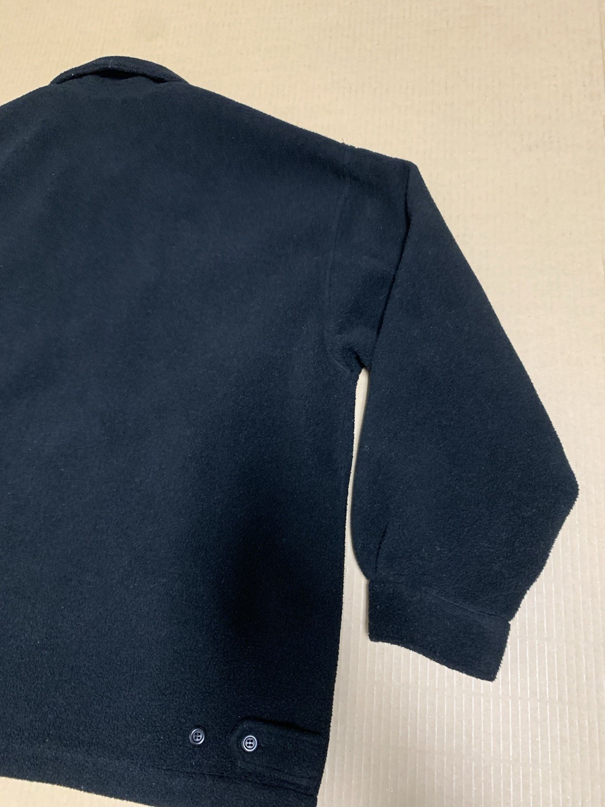SPAWN Fleece Jacket Zipper – Made in Canada « ROOTS »- 2XL missing a button