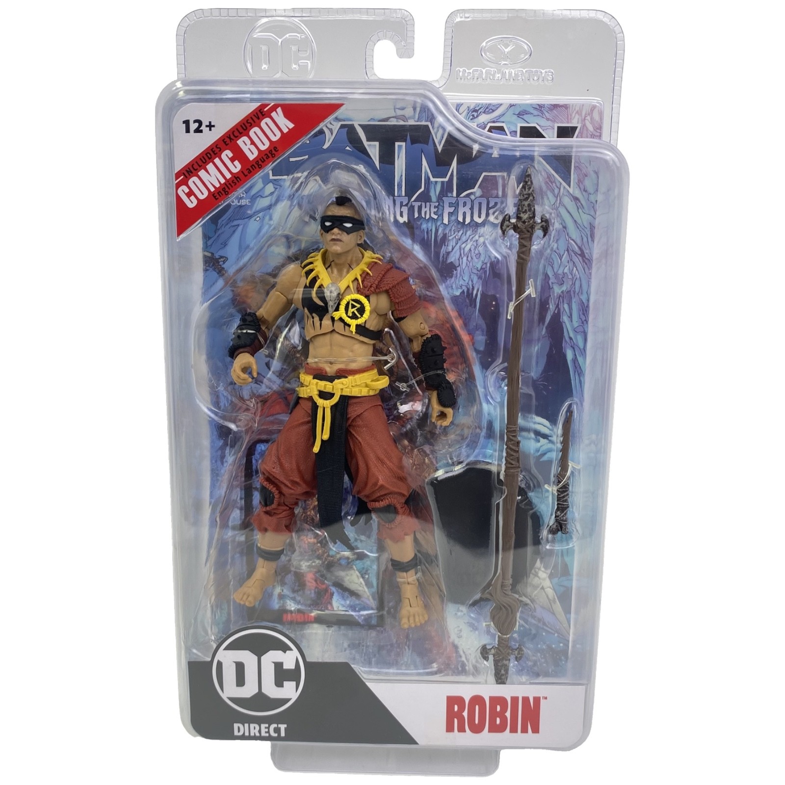 DC Direct Page Punchers Robin 7&Prime; Action Figure Fighting The Frozen McFarlane New