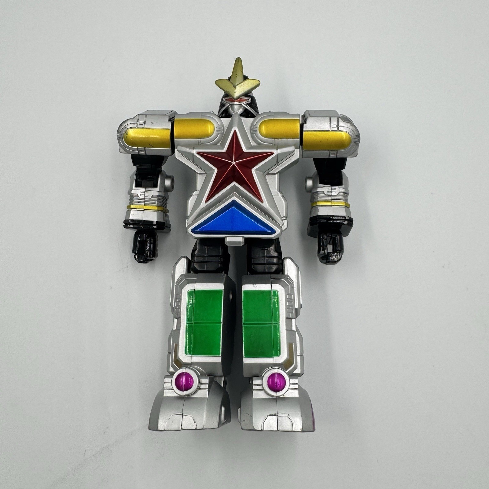 Bandai Power Rangers Vintage 1996 Deluxe Super Zeo Megazord Zord 5.5&Prime;