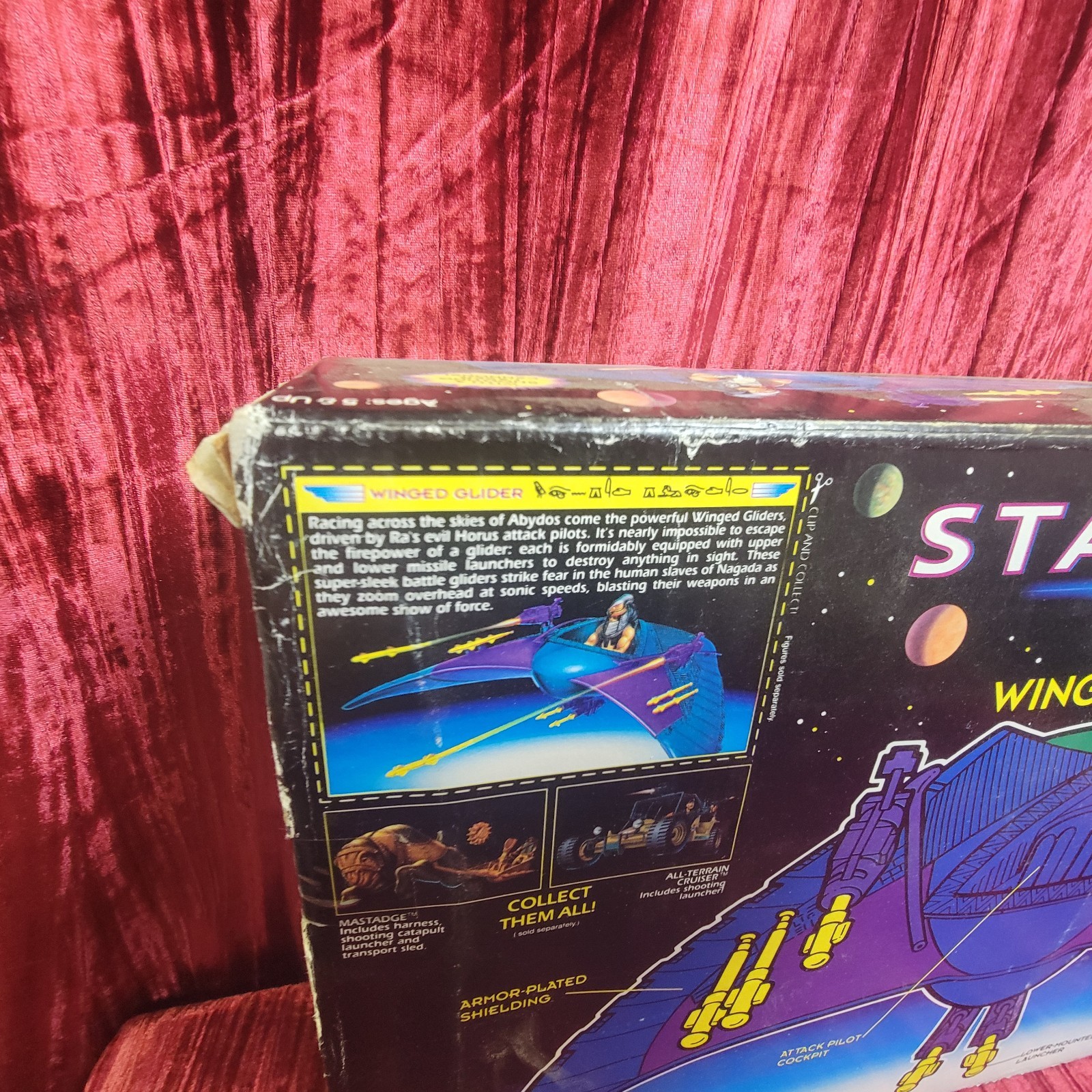 Hasbro Stargate Winged Glider Alien Attack Craft Action Figure Retro 1994 NIB