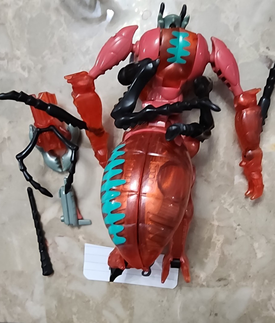 Vintage Transformers Beast Wars Evil Predacon Inferno – Near Complete