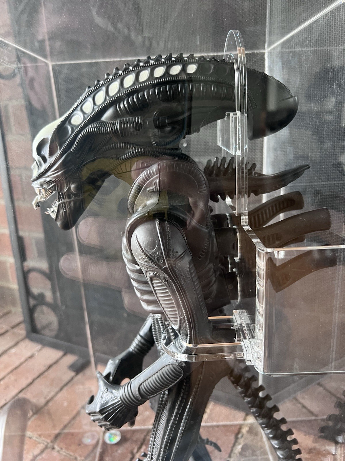 1979 Kenner ALIEN 18&Prime; Action Figure Big Chap Working Jaws Graded Cas Case Read