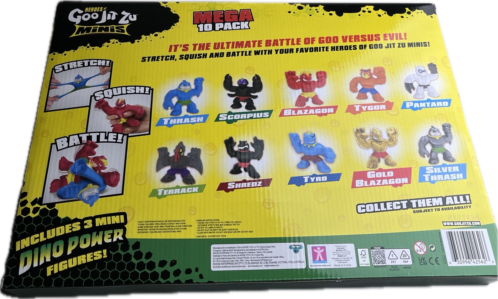 Goo Jit Zu Minis Mega 10 Pack