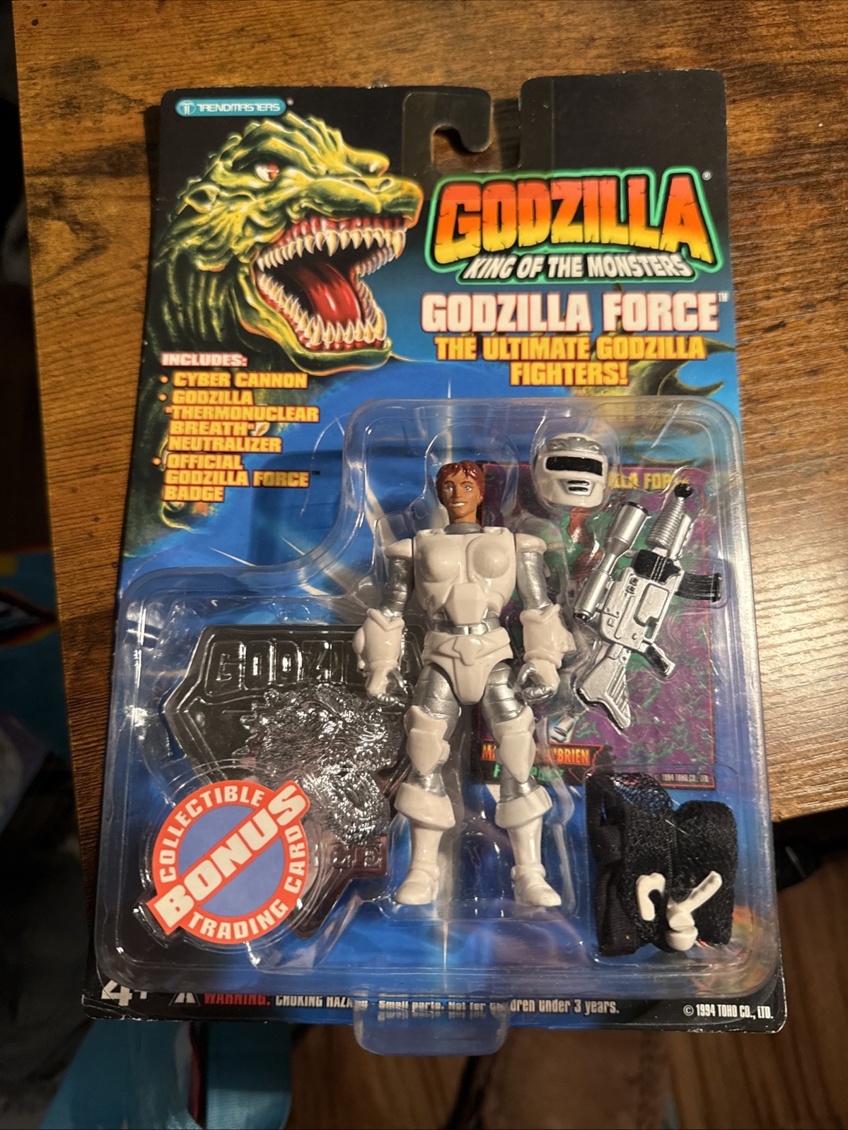 Godzilla King Of The Monsters Godzilla Force Margaret O&rsquo;Brien Trendmasters MOC