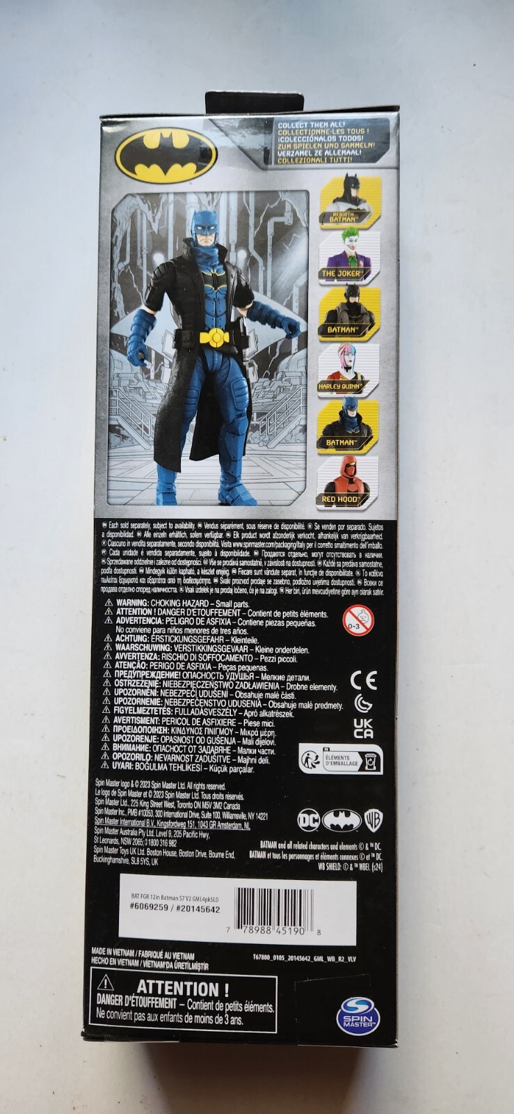 Spin Master Batman Dark Detective Blue Armor (2023) 12&Prime; Action Figure 30143186