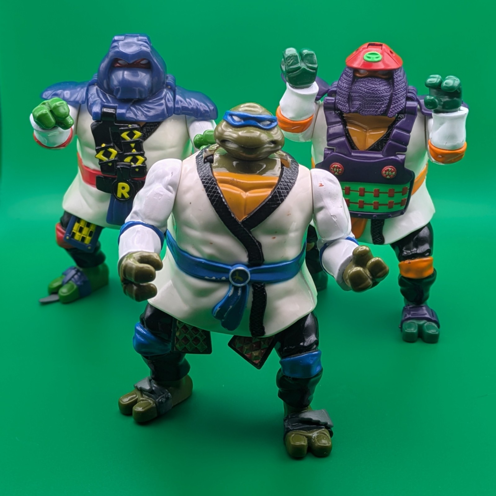 Teenage Mutant Ninja Turtles 1993 Night Ninja Lot – Mike, Raphael, Leonardo