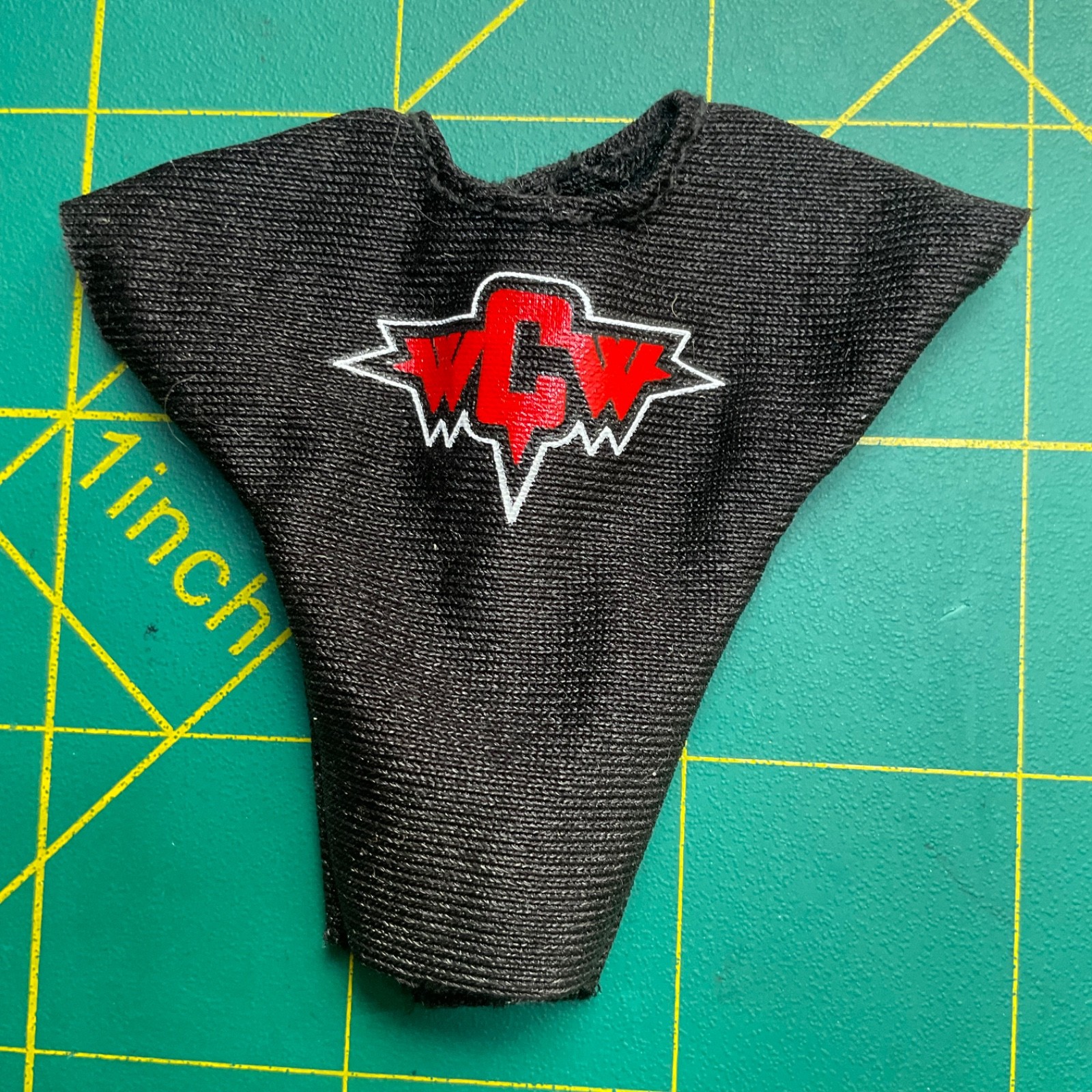 WWE Elite WCW Black Shirt Accessory Mattel Figure Clothes Ultimate Fodder Prop
