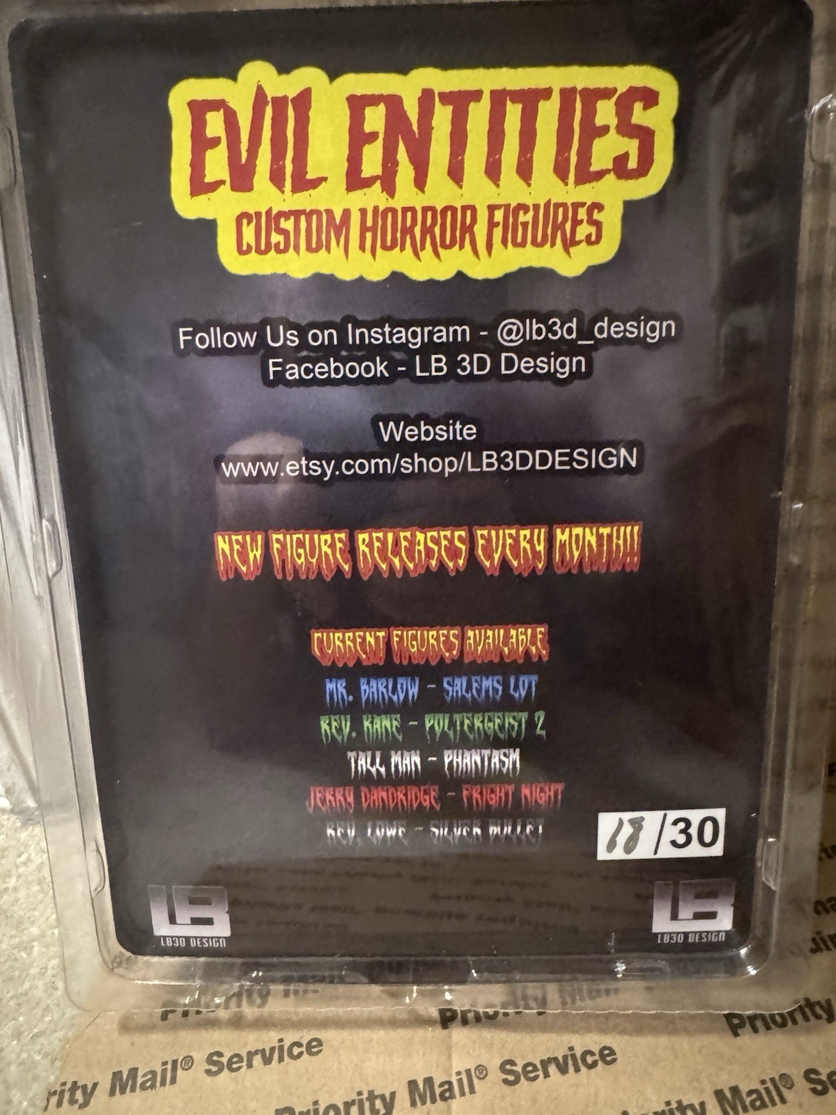 Evil Entities Figure Reverend Lowe From Silver Bullet