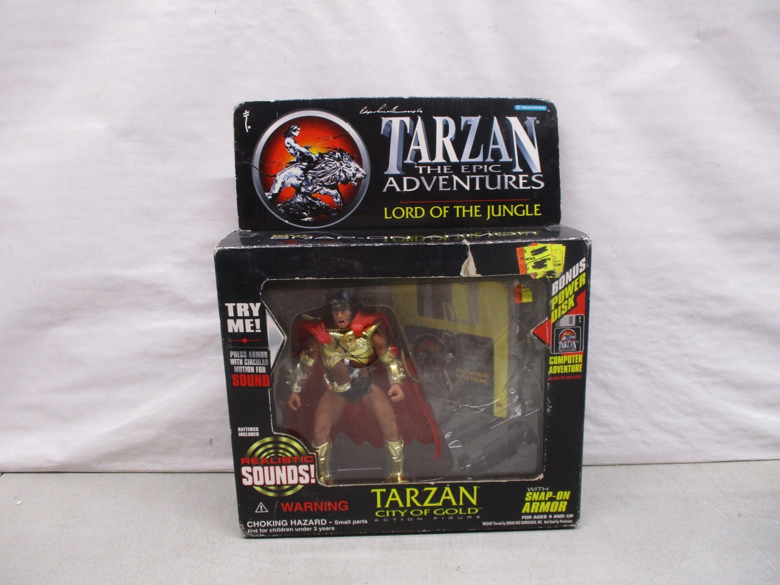 1995 Trendmasters Tarzan the Epic Adventures Tarzan City of Gold