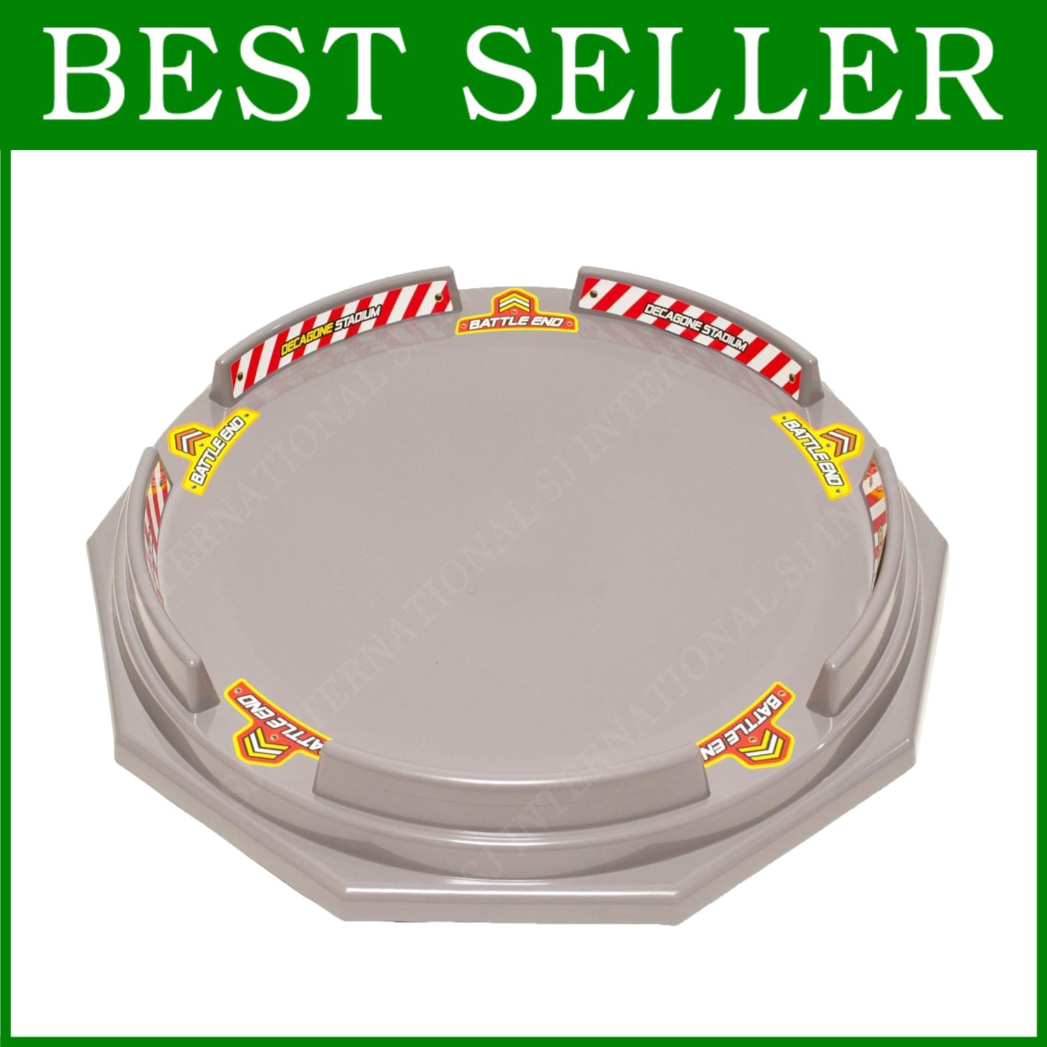 Decagon Battling Tops Stadium – Sturdy Plastic Construction