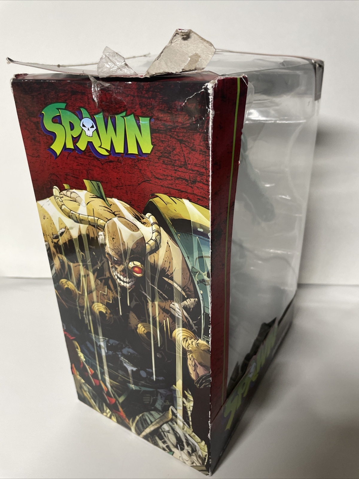 SPAWN MEGAFIG « OVERTKILL » Figure MCFARLANE TOYS 10&Prime; Wave 3 NEW “damaged Box” 🔥