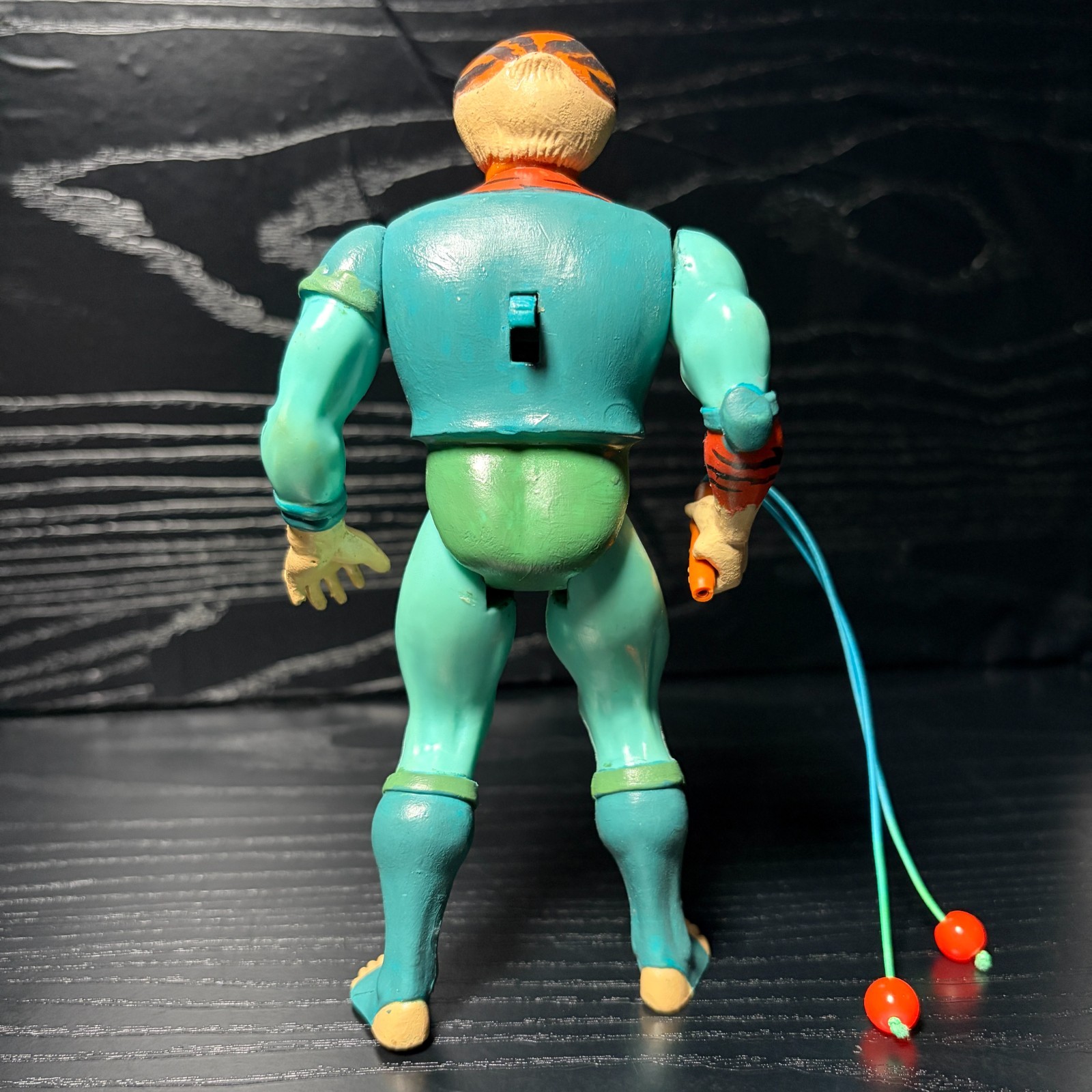 ThunderCats – Custom Old Tygra & Bolo Whip (LJN Toys, Telepix, T. Wolf, 1986)