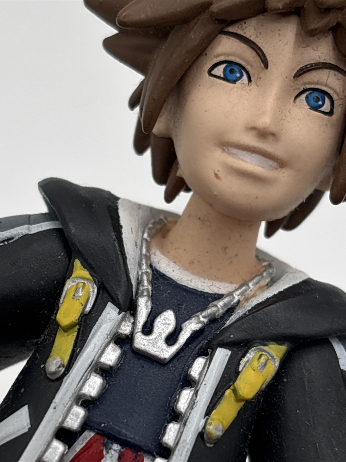 Kingdom Hearts Sora Multicolor Action Figure Video Game Plastic Toy *no key*