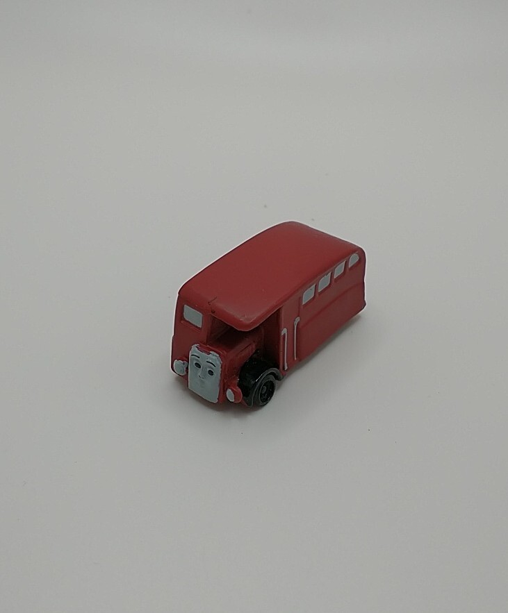 Bertie Red Brown Bus Gullane Thomas The Tank & Friends 1” High Plastic