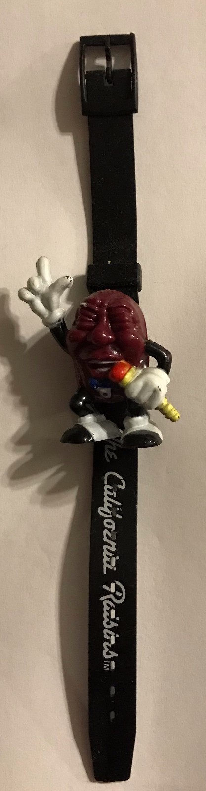 **RARE** VINTAGE  » CALIFORNIA RAISIN » (2 INCH to 2 1/4 INCH TALL) WATCH #250