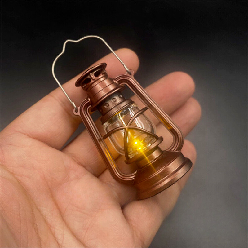 1/6 Scale Oil Lamp Model Scene Props for 12&Prime; Action Figure Soldier Toys Plastic
