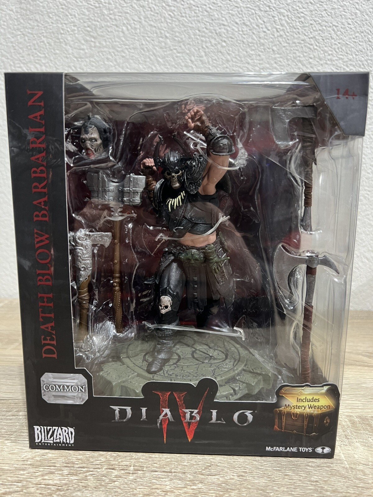 McFarlane Toys Diablo IV Barbarian Death Blow 7&Prime; Figure New in Box