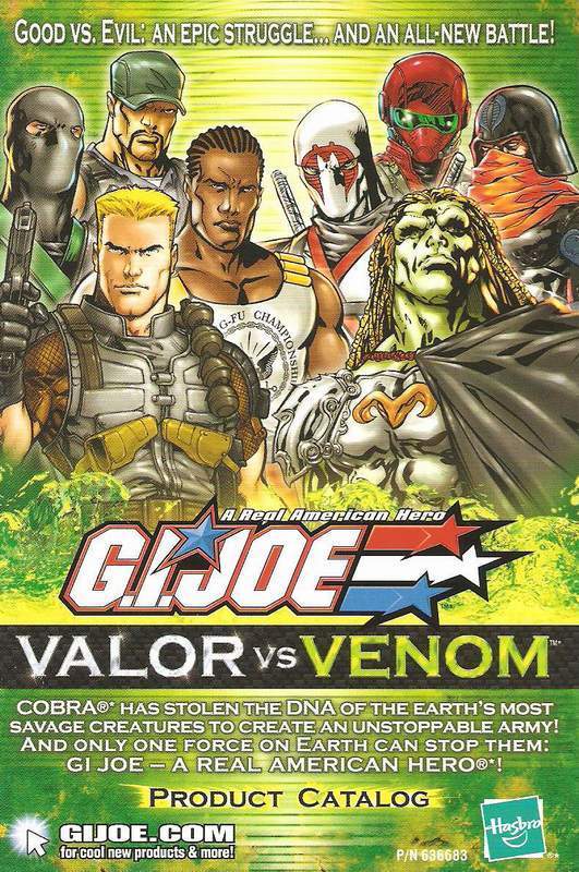 2004 GI Joe Valor vs Venom MINI COMIC #10 COLD FRONT catalog LARRY HAMA JTC