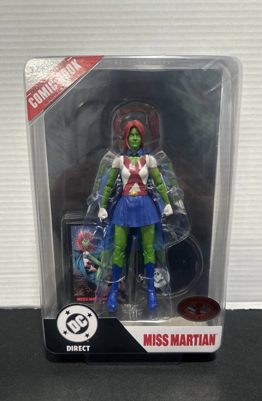 McFarlane DC Direct Page Punchers Miss Martian Red Chase 2026 Brand New IN HAND